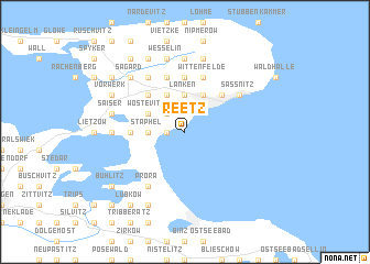 map of Reetz