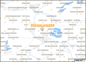 map of Reeuwijk-Dorp