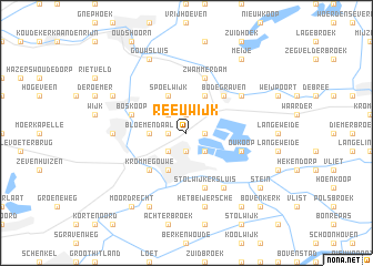 map of Reeuwijk