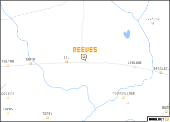 map of Reeves