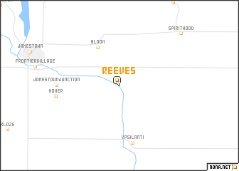 map of Reeves