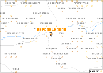 map of Refda el Hamra