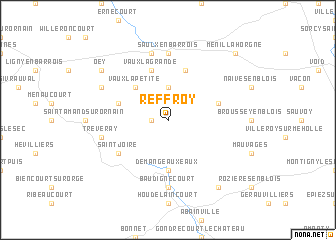 map of Reffroy