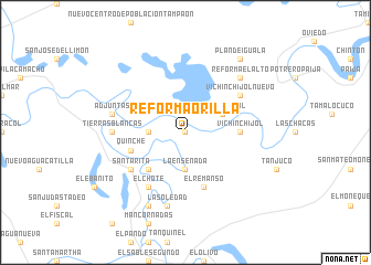 map of Reforma Orilla