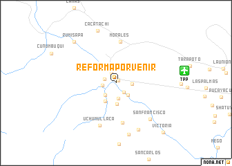 map of Reforma Porvenir