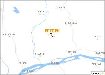 map of Reform