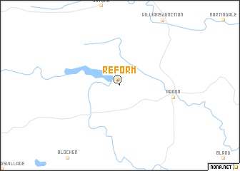 map of Reform