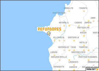 map of Refundores