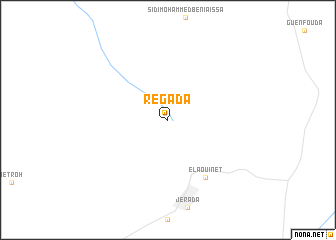 map of Regada