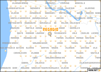 map of Regadio