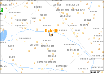 map of Regaïa