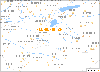 map of Regai Baiānzai