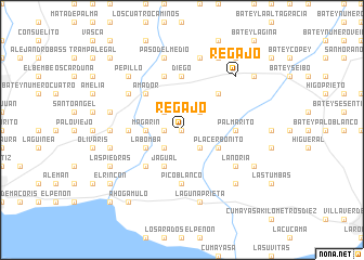 map of Regajo
