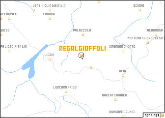 map of Regalgioffoli