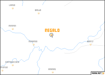 map of Regalo