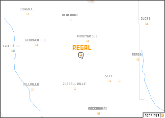 map of Regal