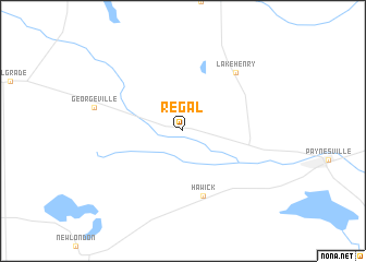 map of Regal