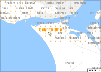 map of Regateiras