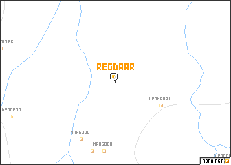 map of Regdaar