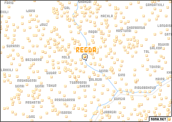 map of Regda