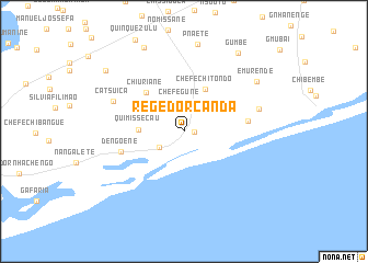 map of Regedor Canda