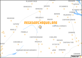 map of Regedor Chaquelane