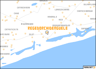 map of Regedor Chidenguele