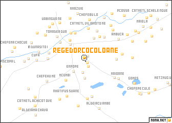 map of Regedor Cocoloane