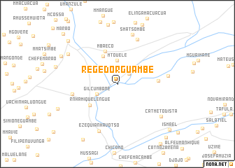 map of Regedor Guambe