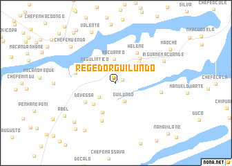 map of Régedor Guilundo