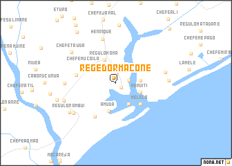 map of Regedor Macone