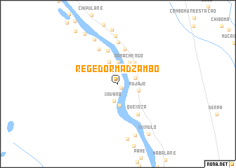 map of Regedor Madzambo