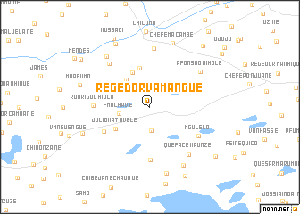 map of Regedor Vamangue