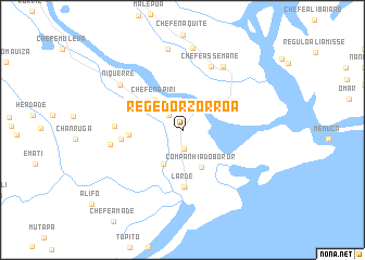 map of Regedor Zôrroa