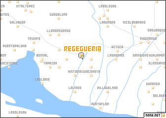 map of Regeguería