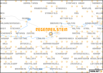 map of Regenpeilstein