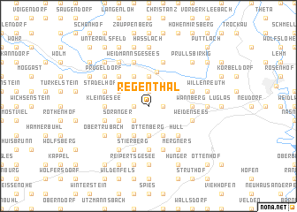 map of Regenthal