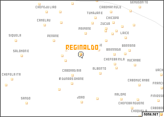 map of Reginaldo