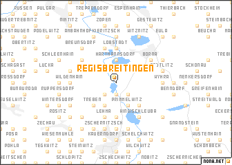 map of Regis-Breitingen