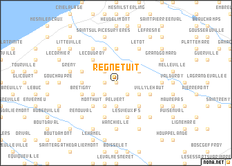 map of Régnetuit