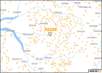 map of Regoa