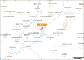map of Regor