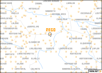 map of Rego