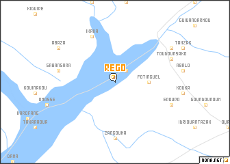 map of Rego