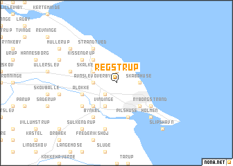 map of Regstrup