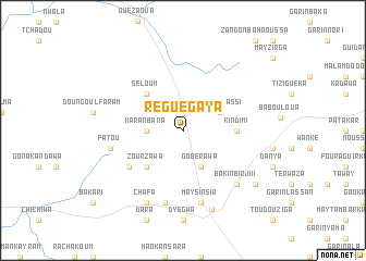 map of Régué Gaya