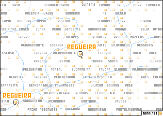 map of Regueira