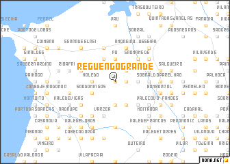 map of Reguengo Grande
