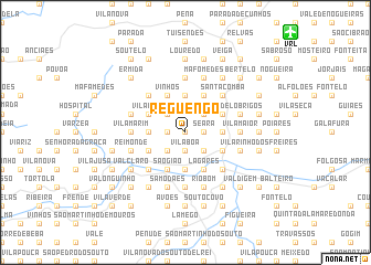 map of Reguengo