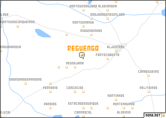 map of Reguengo